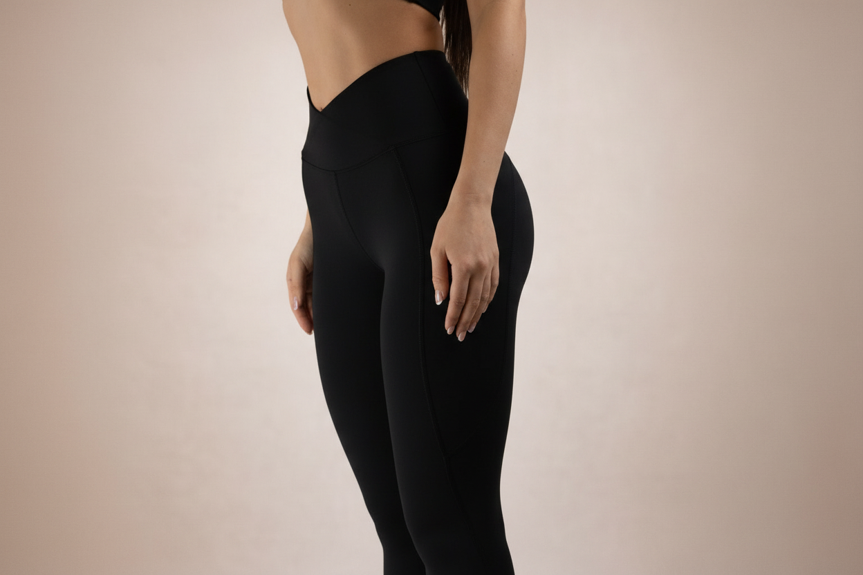 ALEIA Crossover High-Waist Legging