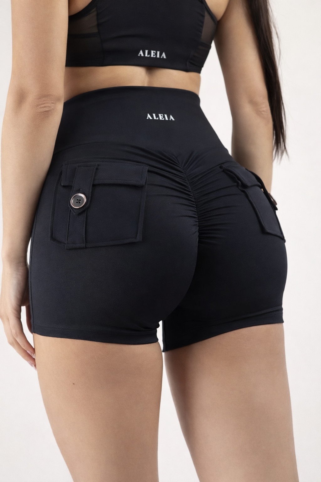ALEIA Sculpt Scrunch Short
