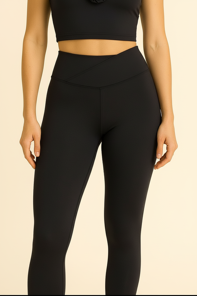 ALEIA Crossover High-Waist Legging