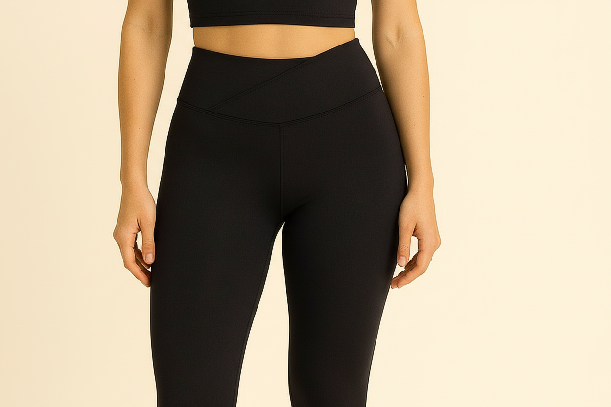 ALEIA Crossover High-Waist Legging