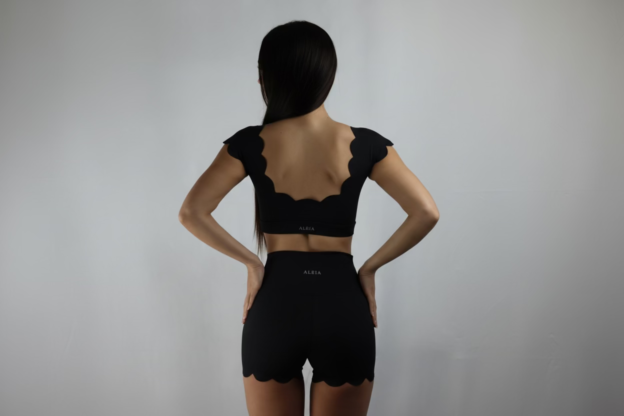 ALEIA Luna Scallop Short