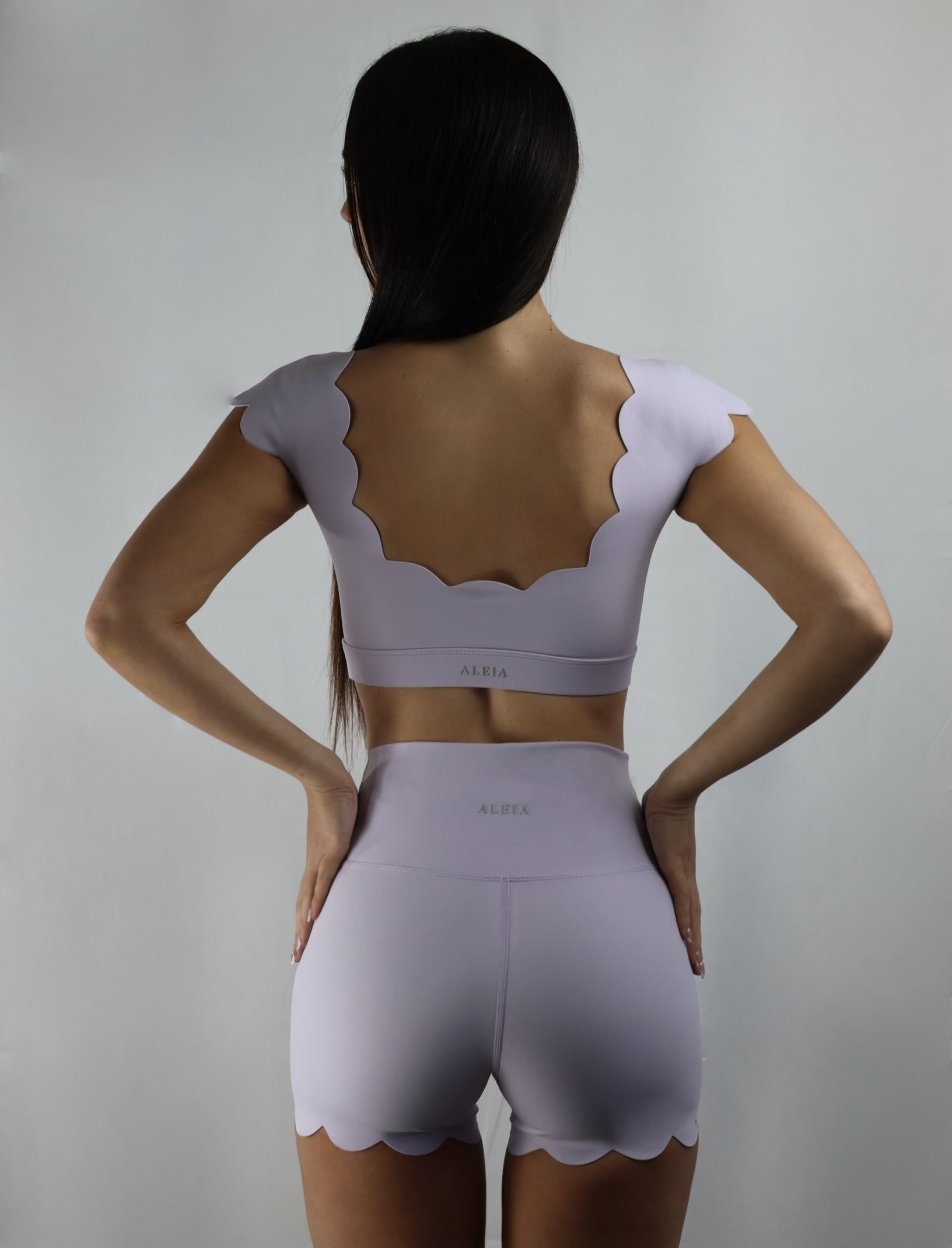 ALEIA Luna Scallop Top
