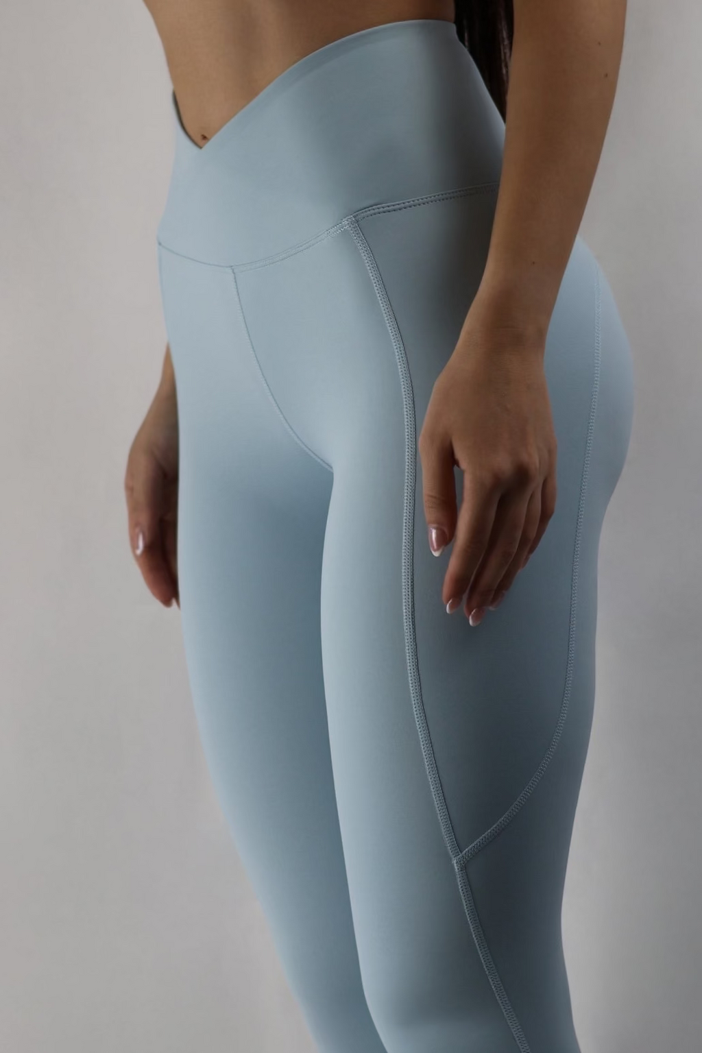 ALEIA Crossover High-Waist Legging