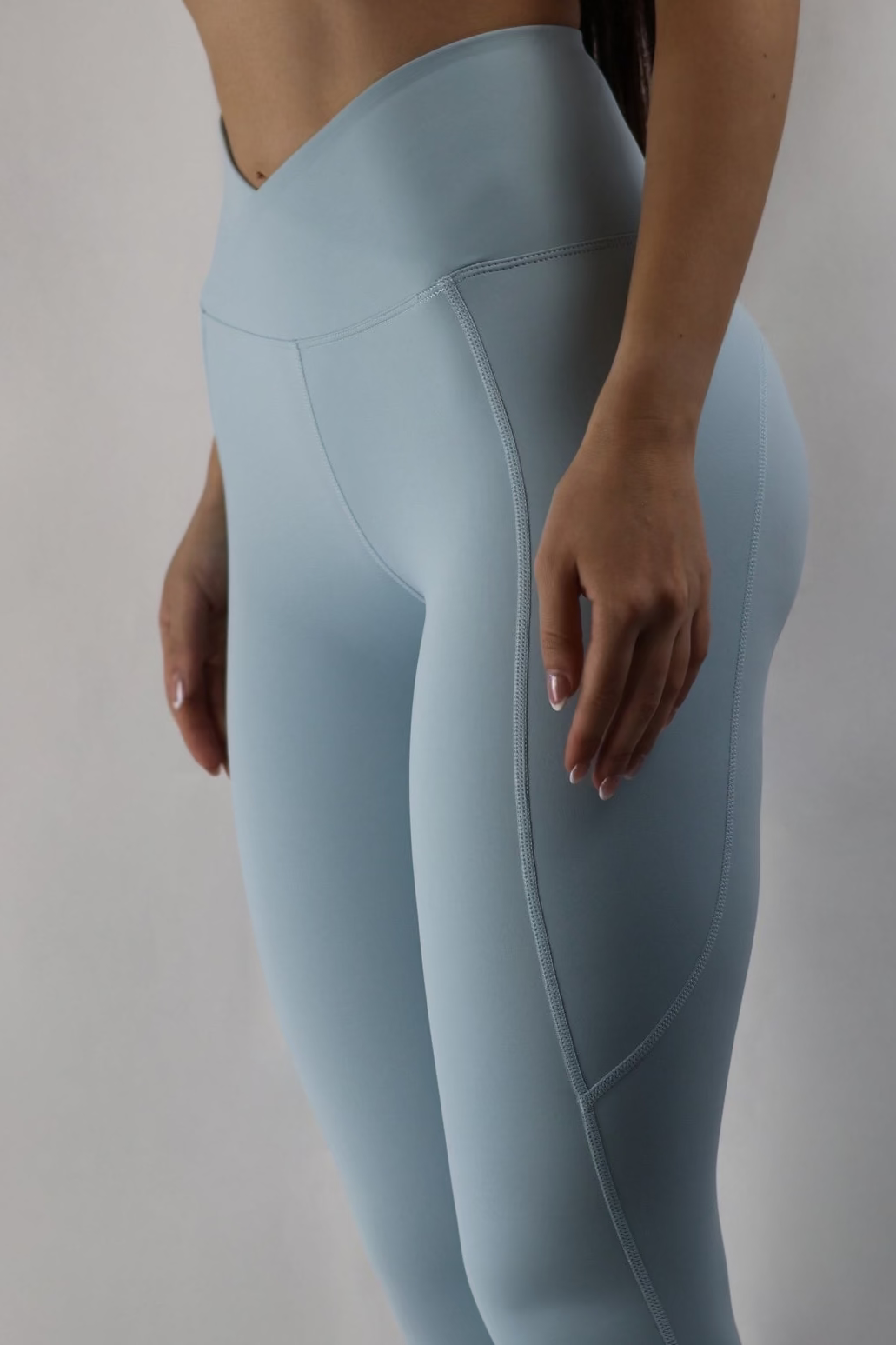 ALEIA Crossover High-Waist Legging