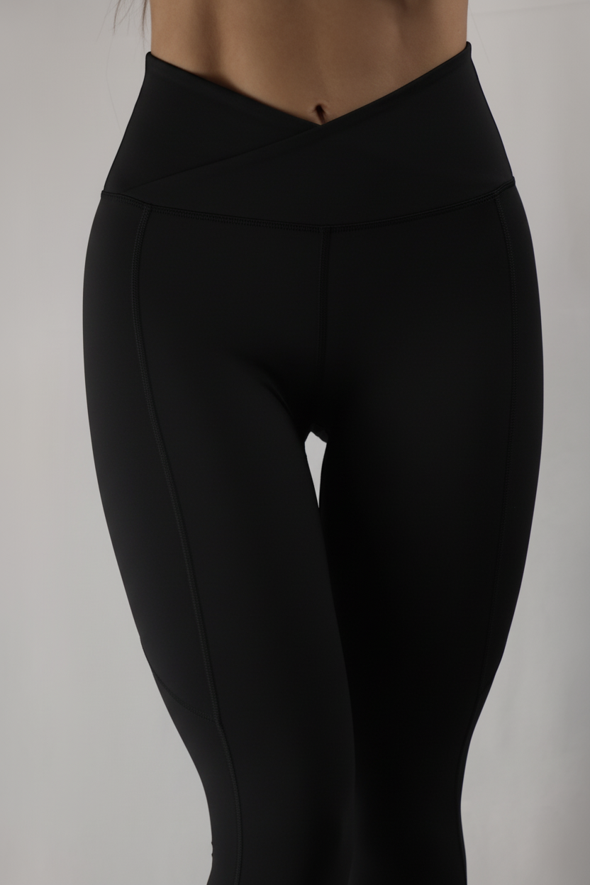 ALEIA Crossover High-Waist Legging