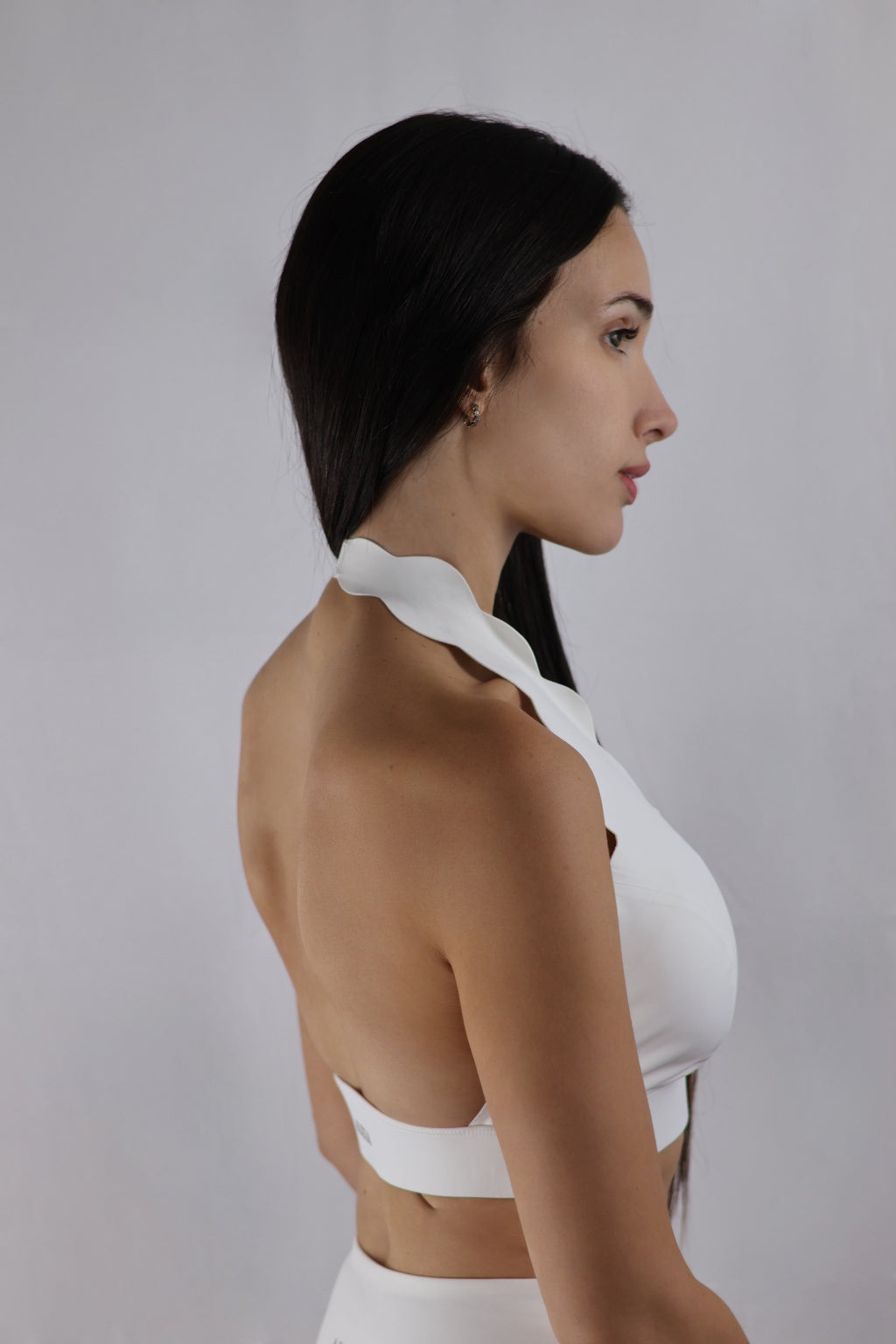ALEIA Siren Scallop Top