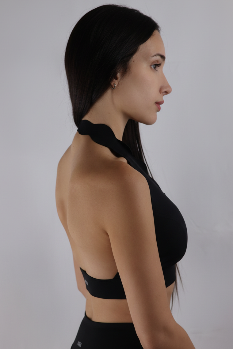 ALEIA Siren Scallop Top