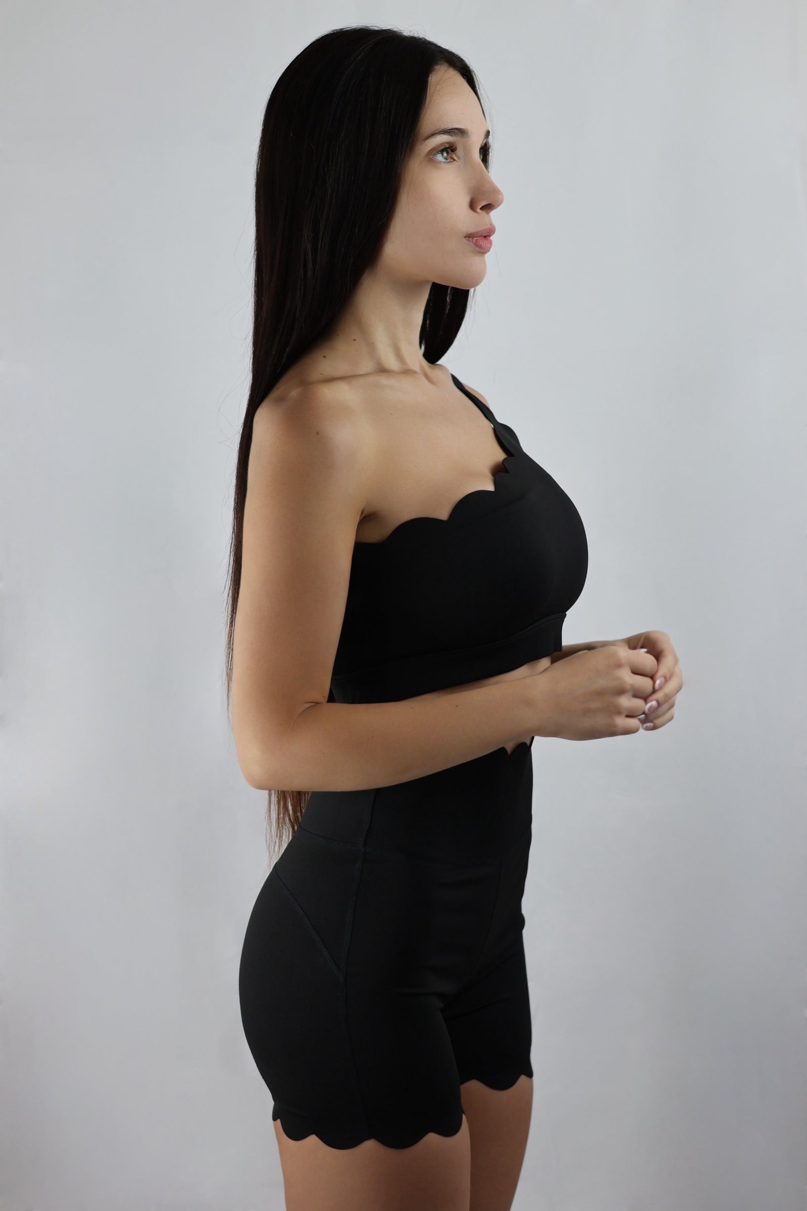ALEIA Scallop Shorts