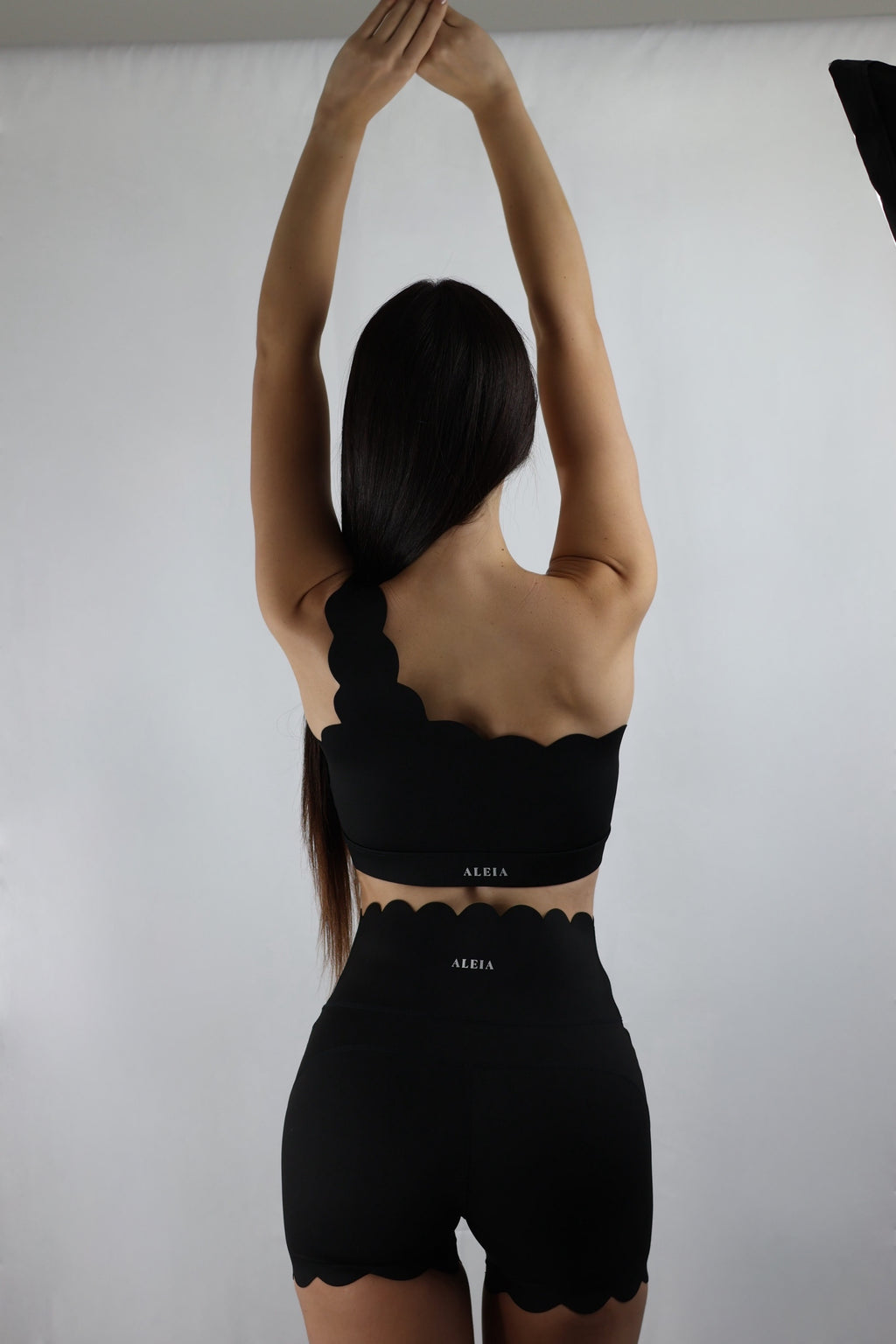 ALEIA Scallop Shorts