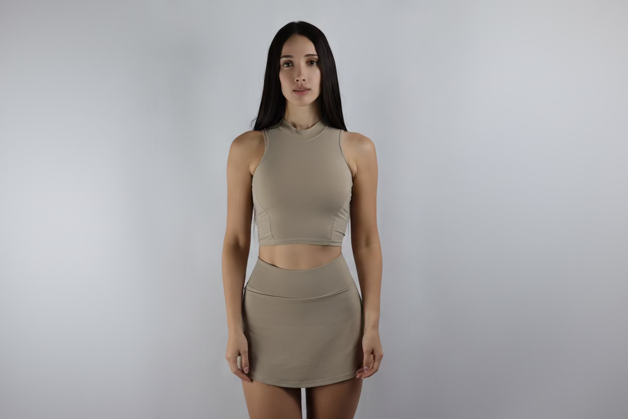 ALEIA Muse High-Neck Top