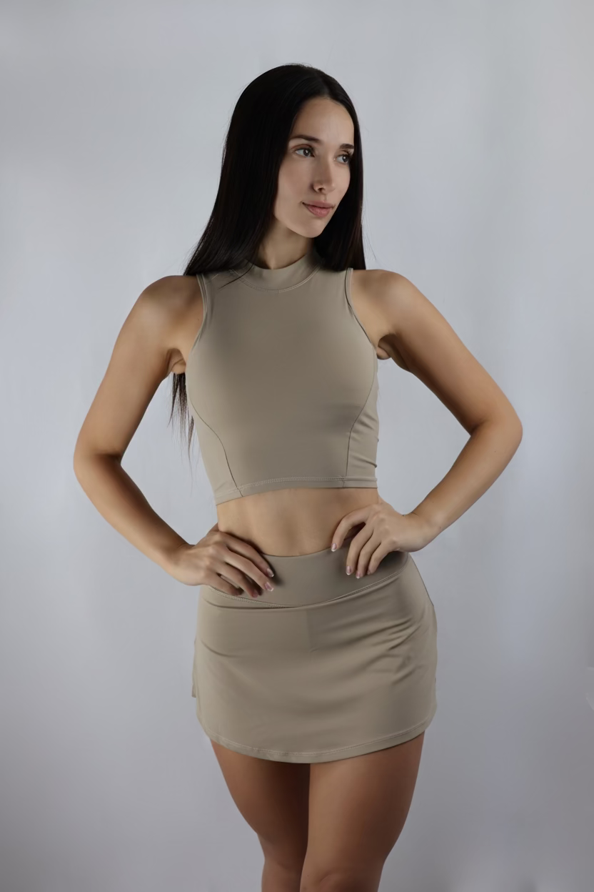 ALEIA Muse High-Neck Top
