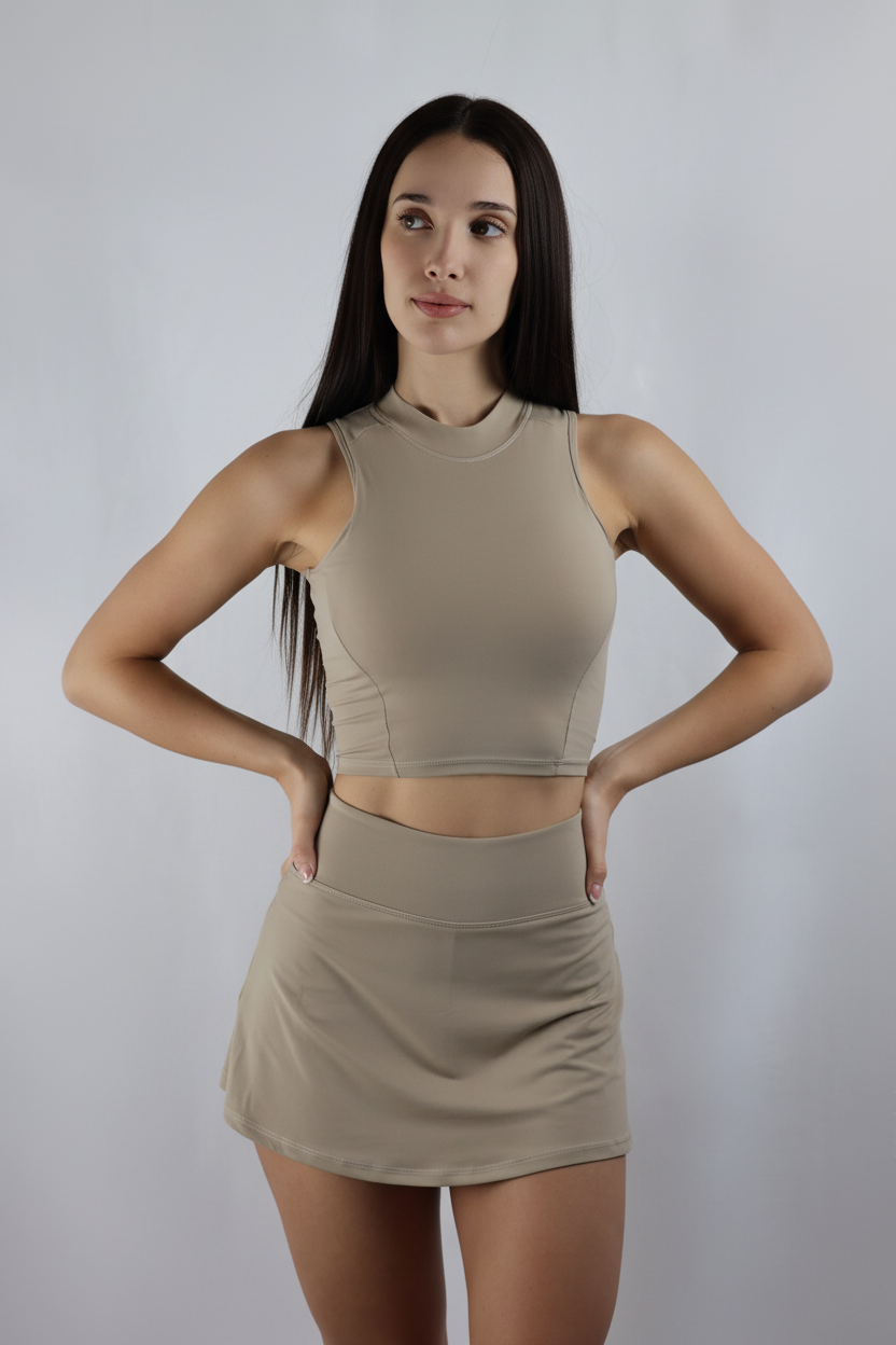 ALEIA Muse High-Neck Top